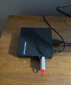 MINISFORUM N40 Mini PC Fanless Silent Desktop Computer 4GB RAM, 64GB eMMC Micro PC, Celeron N4020 up to 2.8GHz, 1000M LAN, HDMI&VGA, Support Auto Power On Mini Computer N40(4+64) 61 714zL9fLkwL
