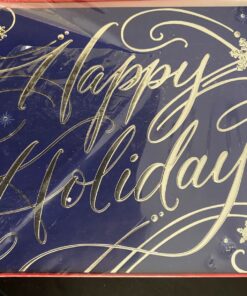 Hallmark Holiday Boxed Cards, Happy Holidays (40 Cards with Envelopes) 40ct Blue Happy Holidays Cards 35 714zjWbhv0L