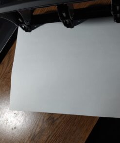 Bostitch Office EZ Squeeze Heavy Duty 3 Hole Punch, 40-Sheet Capacity, Use Less Force, Perfect for Home Office School Supplies, Sleek Design, Silver 1 47 714zsCRQ07L