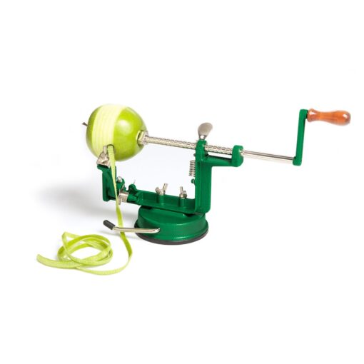 Fox Run Apple Peeling Machine with Suction Base, Corer and Slicer, Stainless Steel 10 x 5.25 x 6 inches