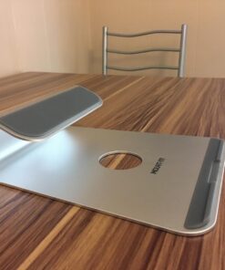 Mount-It! Tilted Laptop Riser for MacBook and iPad Pro - Ergonomic Laptop and Tablet Wedge - Laptop Cooling Stand for MacBook, MacBook Pro, Chromebook, iPad Pro, Drawing Tablets with 11"-15" Screens 37 715 cJJ6OJL