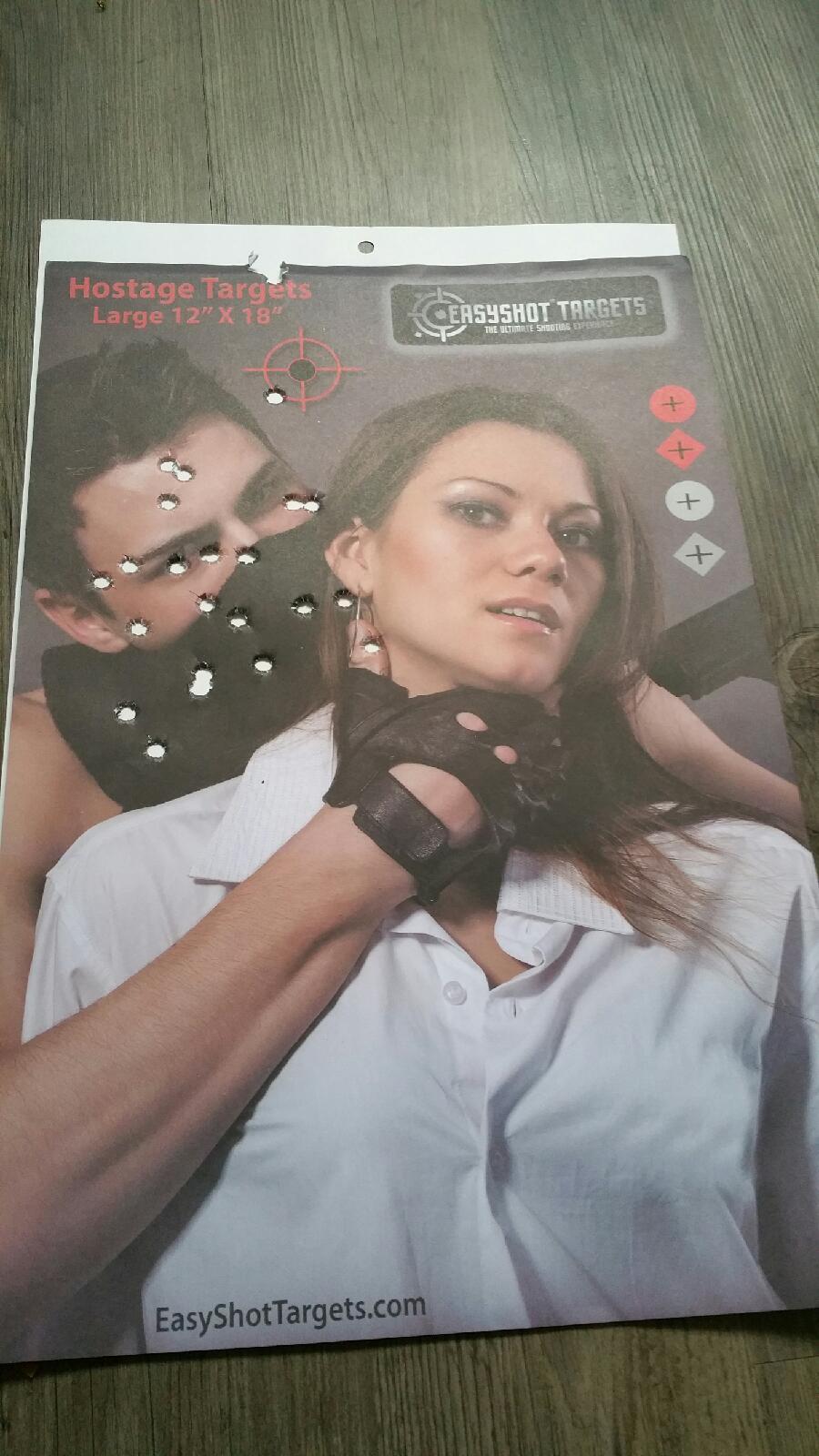 12" X 18" Hostage Targets for Shooting Featuring Photo-Realistic Designs | Bad Guy Paper Targets | Ideal for Law Enforcement Training 40 Pack Hostage 10 Of Each 8 12" X 18" Hostage Targets for Shooting Featuring Photo-Realistic Designs | Bad Guy Paper Targets | Ideal for Law Enforcement Training 40 Pack Hostage 10 Of Each - Image 8