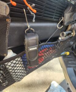 2-Pack Flashlight Pouch Holster Holder for 5"-6.5" Flash Light Compatible with Fenix UC30 UC35 E35 Surefire G2X 6P 6PX E2L 501B 502B Streamlight ProTac XTAR TZ20 (2 Flashlight Holster) 47 71509VDj29L