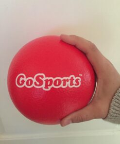 GoSports Soft Skin Foam Playground Dodgeballs - 6 Pack Set for Kids - Includes Mesh Carry Bag 6 Inch Balls 6 Pack - Multicolor 23 7150GNve4L