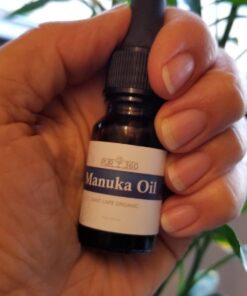PUR360 Manuka Oil, 33x More Powerful Than Tea Tree Oil - Best Treatment for Toenails, Acne, Irritated Skin, Feet and more 0.33 Fl Oz (Pack of 1) 36 7150VNzUQ5L
