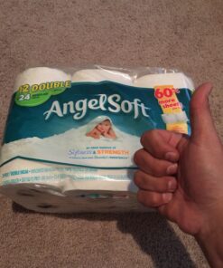 ANGEL SOFT Toilet Paper Bath Tissue, 48 Double Rolls, 260+ 2-Ply Sheets Per Roll 60 7150gWUIXrL