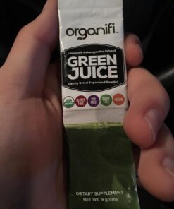 Organifi: GO Packs - Green Juice - Organic Superfood Supplement Powder - 30 Count - Organic Vegan Greens - Hydrates and Revitalizes - Support Immunity, Relaxation and Sleep 30 Go Packs 32 7151gAYjePL 1
