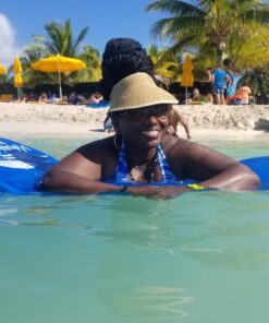 Earth Pak Waterproof Dry Bag - Roll Top Waterproof Backpack Sack Keeps Gear Dry for Kayaking, Beach, Rafting, Boating, Hiking, Camping and Fishing with Waterproof Phone Case 10L Blue 25 71534lk9n4L