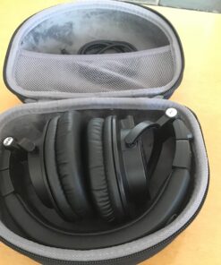 for Audio-Technica ATH-M50x ATH-M50xMG ATH-M50xRD ATH-M40x ATH-M30x ATH-M70x Professional Studio Monitor DJ Headphones Headset Hard Carrying Travel Case Bag by co2CREA 28 7153PqOdo9L
