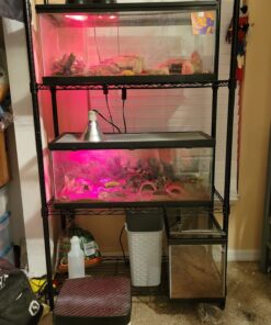 Amazon Basics 5-Shelf Adjustable, Heavy Duty Storage Shelving Unit (350 lbs loading capacity per shelf), Steel Organizer Wire Rack, Black, 36" L x 14" W x 72" H No Wheels 48 7153XLLdfvL