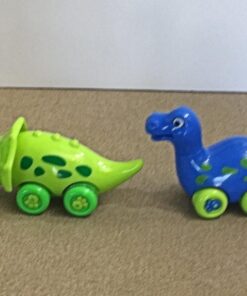 3 Bees and Me Dinosaur Car Toys for Toddlers | Dinosaurs with Wheels 4-in-1 Pack, Fun Party Toy, Play Set for Kids | Birthday Gift for Boys and Girls 29 7154APxAB8L