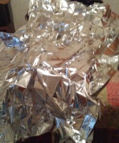 BH Lot of 50 Emergency Mylar Blankets - 84" x 52" 9 7154IMRavbL