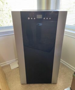 Whynter ARC-14S 14,000 BTU Dual Hose Portable Air Conditioner with Dehumidifier and Fan for Rooms Up to 500 Square Feet, Includes Storage Bag, Platinum/Black, AC Unit Only 73 7155RQJphPL