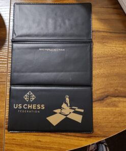 The House of Staunton US Chess Standard Checkbook Magnetic Travel Chess Set - 6" x 6" Board 41 7155TrC7wXL