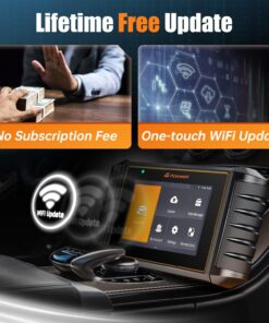 Upgrade of FOXWELL NT604 Elite Car Scanner NT706 OBD2 Scanner ABS Airbag Engine Transmission Battery Monitor Scan Tools, 5.5" Android 9.0 Tablet WiFi Code Reader for Checking Engine SRS ABS Light 62 7156Zxmt1jL