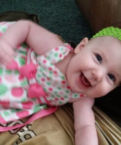 QandSweet Baby Girl's Headbands with Chiffon Lotus Flower Soft Nylon Headwraps for Take Pictures (Camellia Flower 15Pcs) Camellia Flower 15pcs 55 7156uVSpPCL