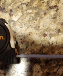 Komelon SM5425 Speed Mark Gripper Acrylic Coated Steel Blade Measuring Tape, 1-Inch X 25Ft , White 25 FT 36 7157eOK8U9L