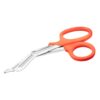 ADC 320NOQ Model 320 Medicut EMT Shears, Medical Grade, Stainless Steel, Traditional, 7.25" Length, Neon Orange 1 Count