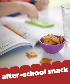 Cheez-It Cheese Crackers, Baked Snack Crackers, Lunch Snacks, Variety Pack (42 Packs) 4-Flavor Variety 1 Ounce (Pack of 42) 20 7158VXtCBL 1