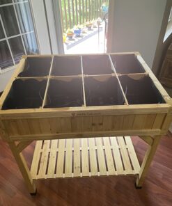 VegTrug 8 Pocket Herb Garden Brown 47 7158jiVXczL