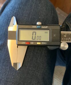 NEIKO 01407A Electronic Digital Caliper | 0-6 Inches | Stainless Steel Construction with Large LCD Screen | Quick Change Button for Inch/Fraction/Millimeter Conversions 6 Inch 40 7158vgUdh1L