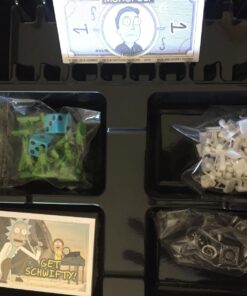 Monopoly Rick and Morty Board Game | Based on the hit Adult Swim series Rick & Morty | Offically Licensed Rick Morty Merchandise | Themed Classic Monopoly Game 104 7159Xr4qeAL