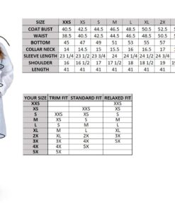 Natural Uniforms Womens 41 Inch Lab Coat Small White 10 7159azlc2fL