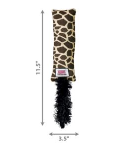 KONG - Kickeroo Giraffe Pattern - Play Enticing Cat Toy, North American Premium Catnip 16 715ADKXS7aL