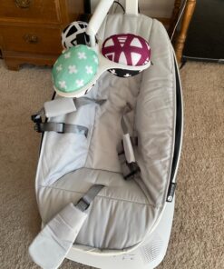 4moms MamaRoo Multi-Motion Baby Swing, Bluetooth Enabled with 5 Unique Motions, Grey 32 715B7g9yMkL