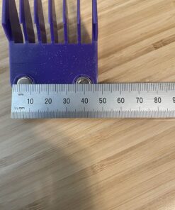 Andis 01415 Master Dual Magnet Large Comb Set - Crafted with High-Grade Metal, Contains 4 Different Size Combs - Providing a Comfortable & Snag-Free Experience - Purple 4-Comb Set 21 715BFNW8sxL