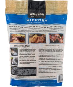 Western Premium BBQ Products Hickory BBQ Smoking Chips, 180 cu in No Size 17 715BXQ17IgL