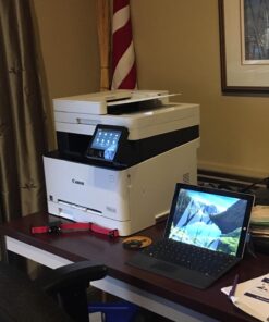 Color imageCLASS MF644Cdw - All-in-One, Wireless, Mobile-Ready, Duplex Laser Printer with 3 Year Warranty,Works with Alexa MF644Cdw (Old Model) 43 715BfDK7BL