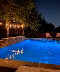 Feit Electric 72041 30 Foot Heavy-Duty Weather Resistant Decorative Indoor and Outdoor 10 Sockets Incandescent String Lights, 30', 11W, Dimmable,Black 30 ft (Pack of 1) 27 715CiyjMCML