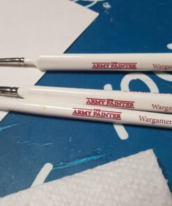 The Army Painter Most Wanted Brush Set - Miniature Small Paint Brush Set of 3 Acrylic Paint Brushes - Drybrush, Regiment Model Paint Brush & Fine Detail Tip Paint Brush for Watercolor Oil Painting 25 715CpPRwuRL 6