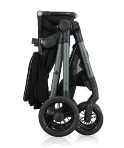 Evenflo Pivot Xpand Modular Travel System with LiteMax Infant Car Seat with Anti-Rebound Bar (Ayrshire Black) Ayrshire Black 25 715Dj8hQzPL