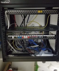 StarTech.com 1U Server Rack Shelf - Universal Vented Rack Mount Cantilever Tray for 19" Network Equipment Rack & Cabinet - Heavy Duty Steel - Weight Capacity 50lb/23kg - 10" Deep, Black (CABSHELFV1U) 10" Depth 29 715Dw4vtDL