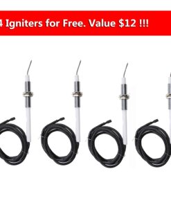 Hisencn Grill Parts Repair Kit Replacement for Jenn Air Gas Grill 720-0337, 7200337, 720 0337 Gas Grill Burners,Heat Plates Tent Shield Burner Cover, Cooking grids Grates 18 715E9u0i5WL