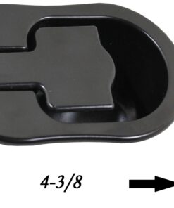 Reliable Recliner Replacement Parts HANDLE COMES WITH CABLE HOOK Sturdy Large Oval Black Solid Aluminum Metal Pull Recliner Handle 4-3/8" by 2-5/8" fits Ashley and Other Manufacturer Brands. 7 715EgcpAJvL