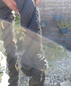 ZENY Exercise Battle Rope 1.5/2 Inch Diameter 30ft/40ft/50ft Length Poly Dacron Workout Exercise Training Rope Core Strength Muscles Building Conditioning Rope Home Gym Equipment 1.5''x30ft 37 715EzoLQNbL