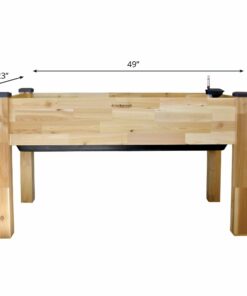 CedarCraft Self-Watering Elevated Cedar Planter (23" X 49" X 30") - Grow Fresh Vegetables, Herb Gardens, Flowers & Succulents. Raised Garden Bed for a Deck, Patio or Yard Gardening. No Tools Required. 23x49x30" 18 715FLaKeP9L