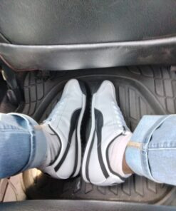 PUMA Men's Roma Sneaker 10 White/Black Leather 40 715Fh8WiMyL 1