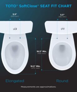 TOTO Transitional SoftClose SS114#01 Elongated Soft Close SEAT, Cotton White 31 715G3xLDL