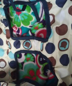 Shopping Cart Cover for Baby and High Chair Cover -2-in-1- Soft Padded Machine Washable Cart Cover for Babies - Cellphone and Bottle Holder included, Perfect baby shower gifts for boys or girls 43 715G9YX8NDL