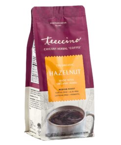 Alternative view of Teeccino Herbal Coffee Variety Pack - Hazelnut, Mocha and Java - Ground Herbal Coffee That’s Prebiotic, Caffeine-Free & Acid Free, Dark Roast, 11 Ounce (Pack of 3)