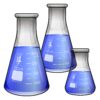 Glass Erlenmeyer Flask Set - 3 Sizes - 50, 150 and 250ml, Karter Scientific 50/150/250ml