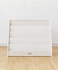 Alternative view of ECR4Kids Single-Sided Book Display, Classroom Bookshelf, White Wash