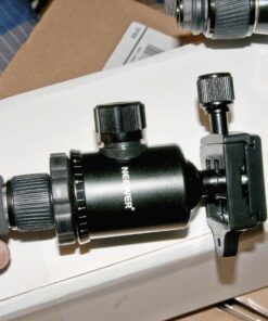 Neewer Carbon Fiber 66 inches/168 centimeters Camera Tripod Monopod with 360 Degree Ball Head,1/4 inch Quick Shoe Plate,Bag for DSLR Camera,Video Camcorder,Load up to 26.5 pounds/12 kilograms 101 715GtBh 2GL