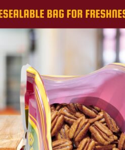 We Got Nuts Roasted Salted Pecans - 2 lbs Bag of Premium Quality Nuts for You and Your Family 2 Pound (Pack of 1) 11 715HUuBGyRL