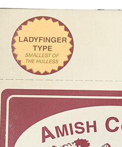 Amish Country Popcorn | Old Fashioned Microwave Popcorn | 10 Bags Ladyfinger Butter | Non-GMO, Gluten Free, Microwaveable and Kosher (10 Bags) 3.5 Ounce (Pack of 10) 18 715IkTfcVGL