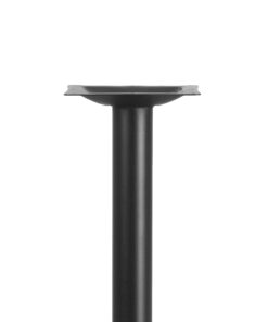 Flash Furniture 30'' x 30'' Restaurant Table X-Base with 3'' Dia. Table Height Column Black 10 715J8vuq0KL
